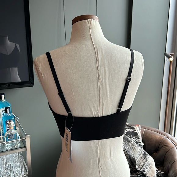 New True & Co Santoni Hybrid Lift Bra in Black Size Medium - Picture 4 of 7
